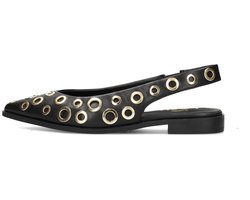 POSH by Poelman JULIE Dames Slingbacks - Zwart