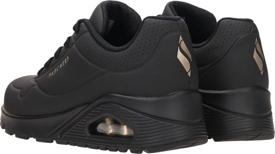 Baskets Femme Skechers Uno Stand On Air - Noir / Noir - Taille 36