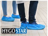 Hygostar - Sterke Schoenhoesjes - Schoenovertrek - Overschoenen - Schoenbeschermers - Waterdicht - Wegwerp - 100 Stuks -  Sterk – blauw
