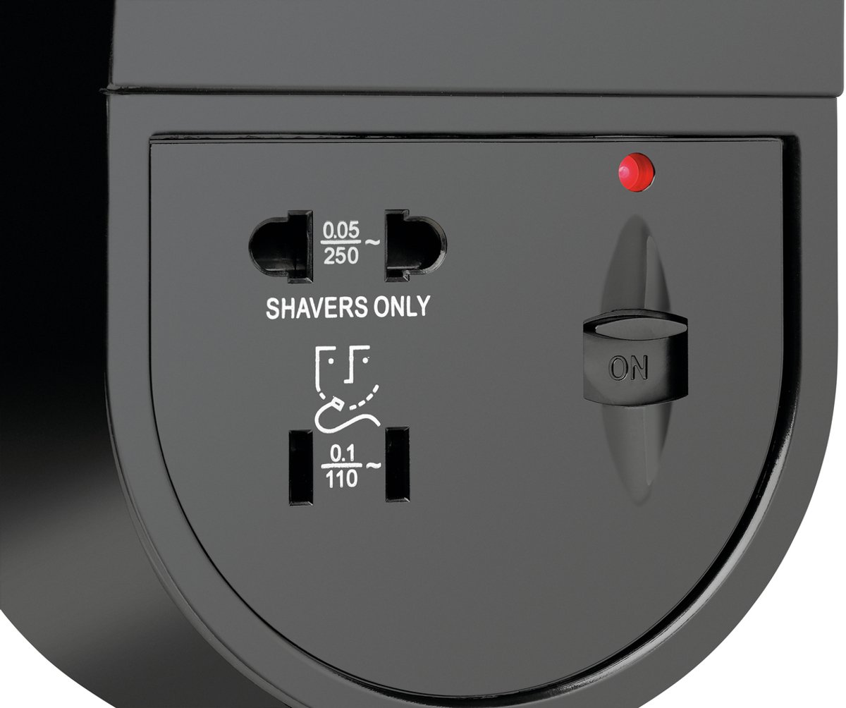 Bartscher Hotelhaardroger 1600SR - Zwarte Wandföhn met - afbeelding 2