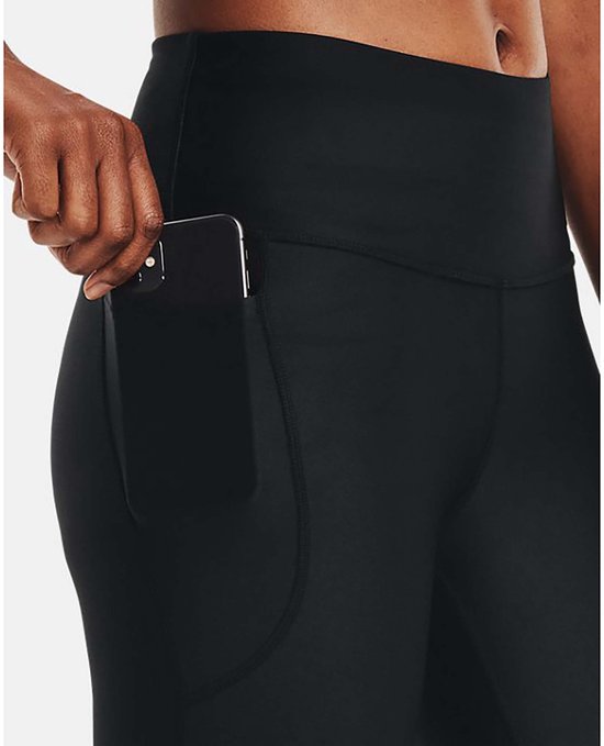 Under Armour Tech Hi Capri Dames Sportlegging - Zwart van Merkloos — afbeelding 3