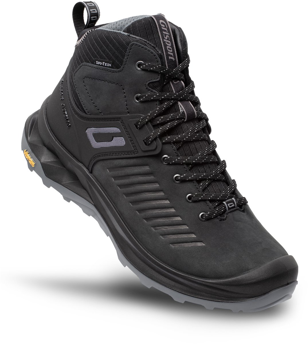 Grisport Journey Mid Unisex Wandelschoenen Zwart