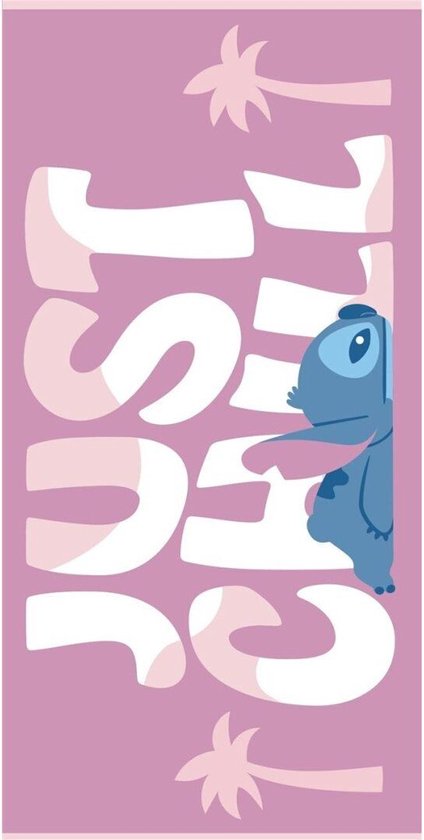Stitch Strandlaken / Badhanddoek 70 X 140 Cm - Officieel Disney Product