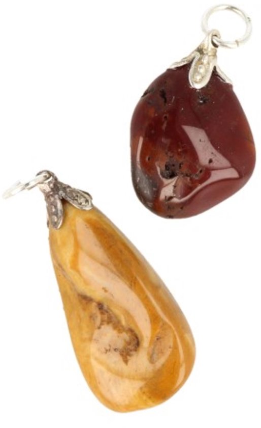 Edelsteen Hanger Mokaiet voor Heling