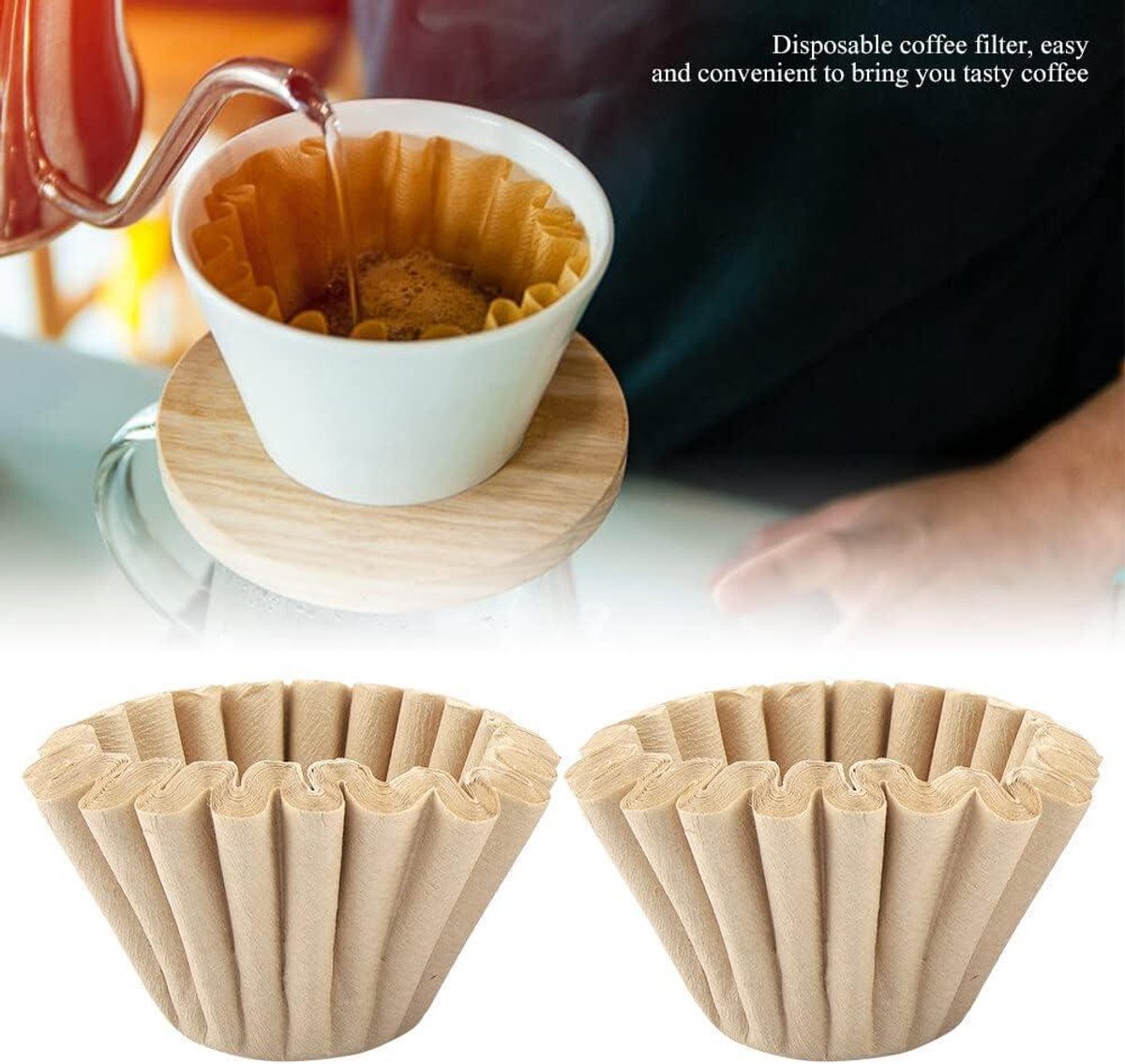 Rond bord, 26 cm, Set van 4, Organic, Houtvezels - Koziol | Club Plate