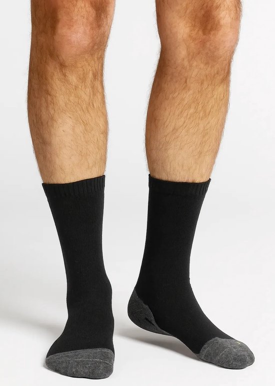 Boru Bamboo - Pack de 3 - Chaussettes de marche - Chaussettes de marche Homme - bleu - 46-47