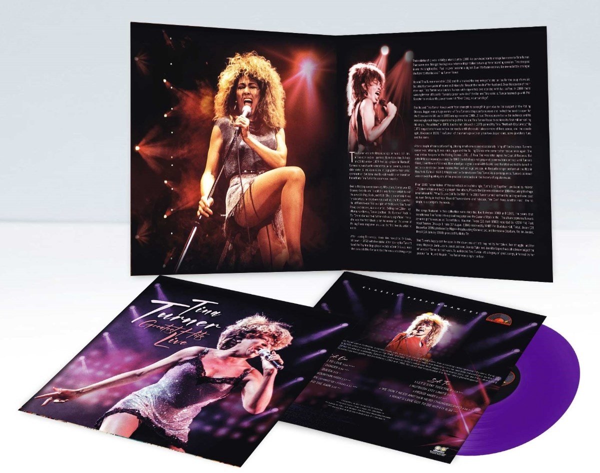 Tina Turner - Greatest Hits...Live (LP) (Coloured Vinyl)