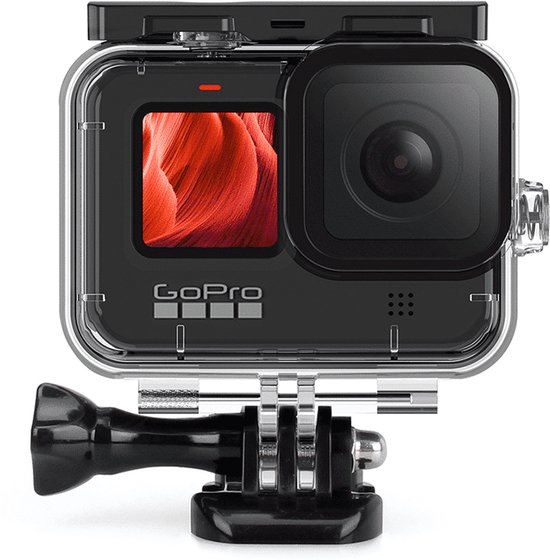 Kit d'accessoires MOJOGEAR GoPro avec boîtier étanche, filtres, protecteur d'écran - Accessoires GoPro pour la plongée et la plongée en apnée