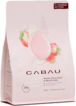Cabau – High Protein Meal Plantaardig – White Choco & Red Fruits – Vegan Maaltijdshake met 21g Eiwit & 26 Vitamines en Mineralen – Eiwitrijke Shake voor Ontbijt, Lunch of Diner – Rijk aan Vezels – 560 Gram (7 Porties)