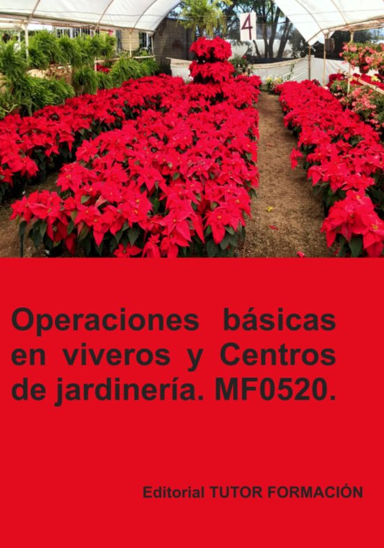 Operaciones Básicas En Viveros Y Centros De Jardinería. Mf ... - cover