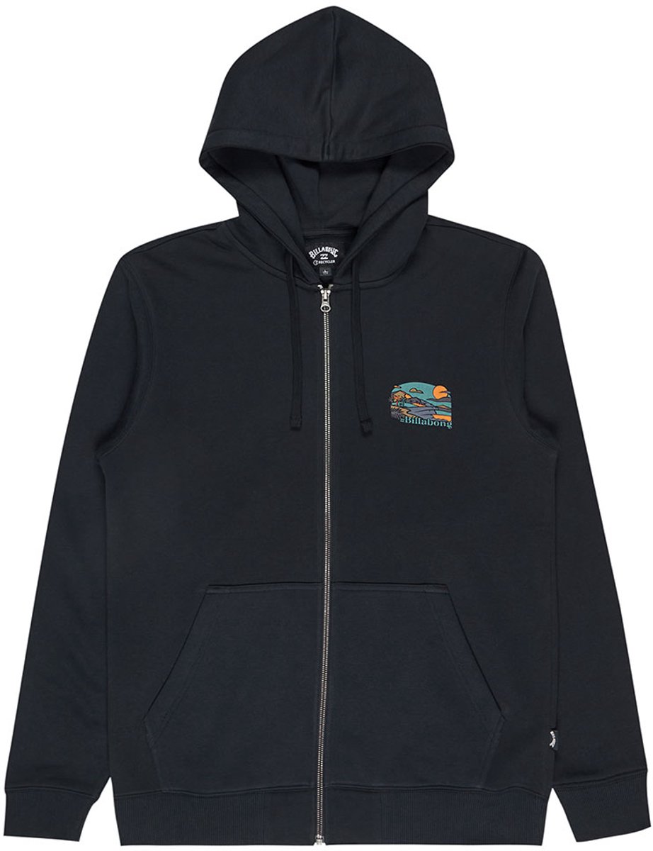 Billabong Webcast Sweatshirt Met Rits XL Man Zwart