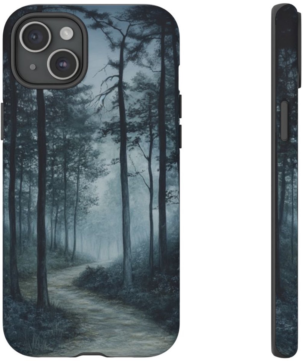 Sluierachtig Bospad – Telefoonhoesje Geschikt voor iPhone 15 Plus