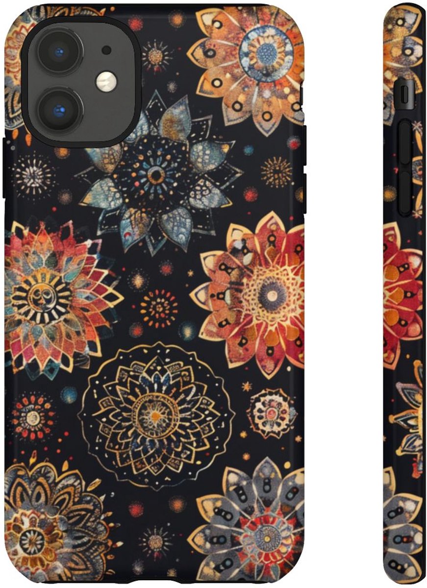 Kleurrijk Mandala Patroon – Telefoonhoesje Geschikt voor iPhone 11