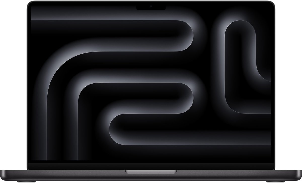 Apple MacBook Pro 14 inch M4 Pro (14 core CPU/20 core GPU) 24GB/1TB Spacezwart QWERTY