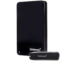 Draagbare 2,5-inch harde schijf - HDD 3,2 + USB - INTENSO - 2 TB + 64 GB