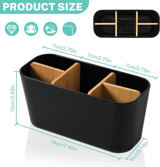 Tandenborstelhouder - Bamboe - The Humble Co | | webshop