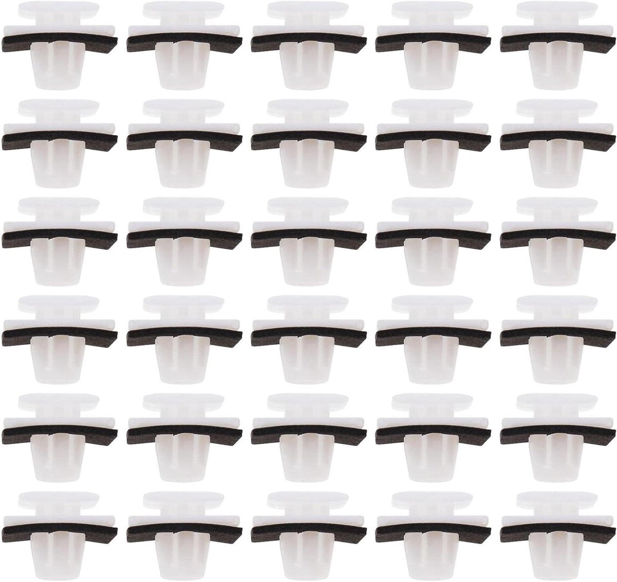 Allecto Plus - Onderste Deur Montage Clips 30 stuks - Geschikt voor Honda CRV - Beschermende Side Skirts Trim Clips met 75315S9A004.