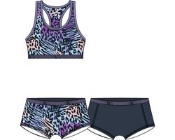 Vingino G253 animal racer set 3-pack Meisjes Ondergoedsetje - Dark Blue