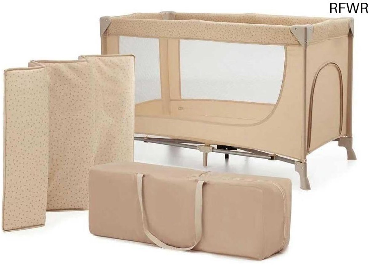 RFWR® 3-in-1 Reisbed voor Baby's tot 25 kg - Inklapbaar en Multifunctioneel