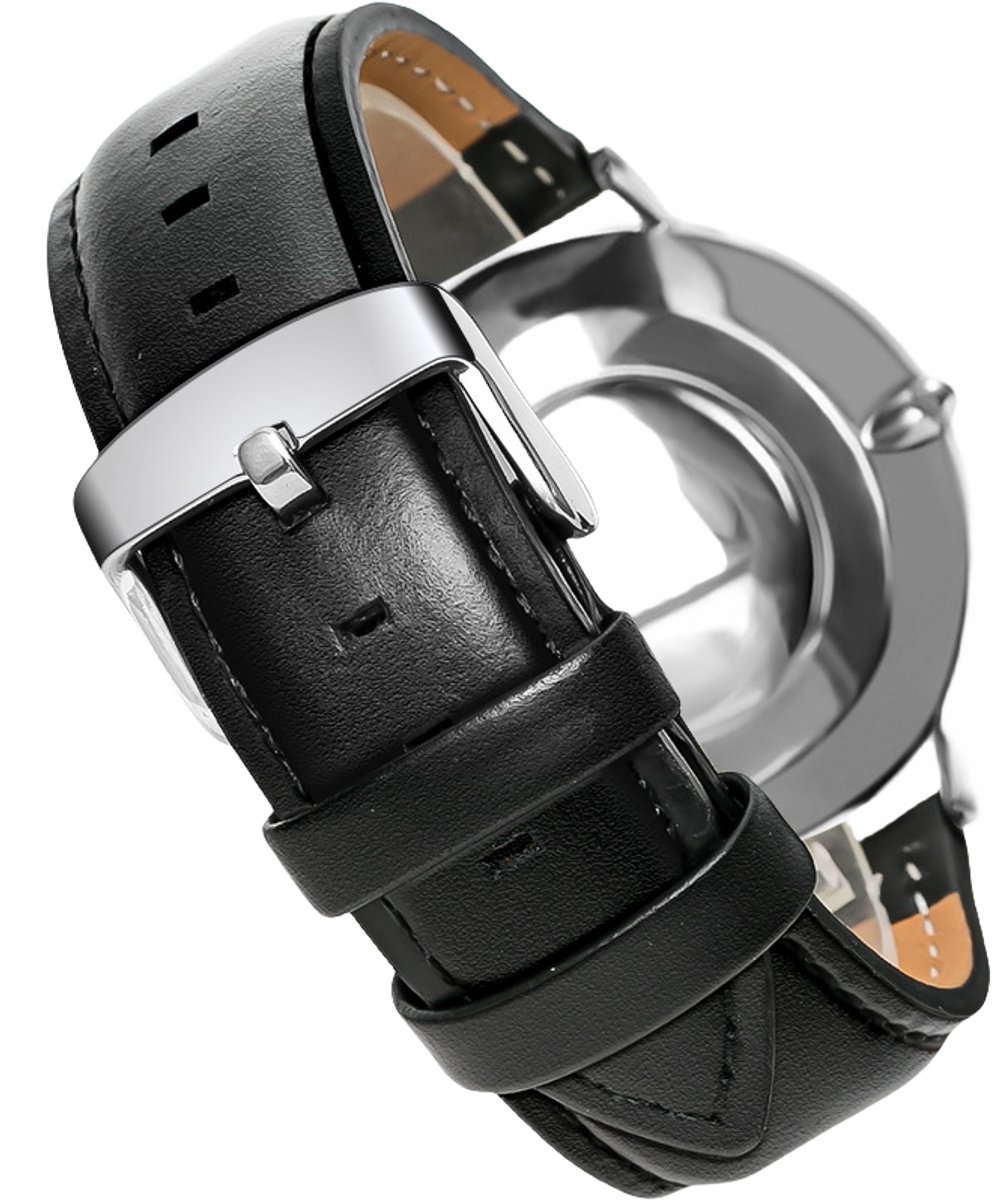 Retro horlogeband van echt leer Geschikt voor DW-horloges 20 mm