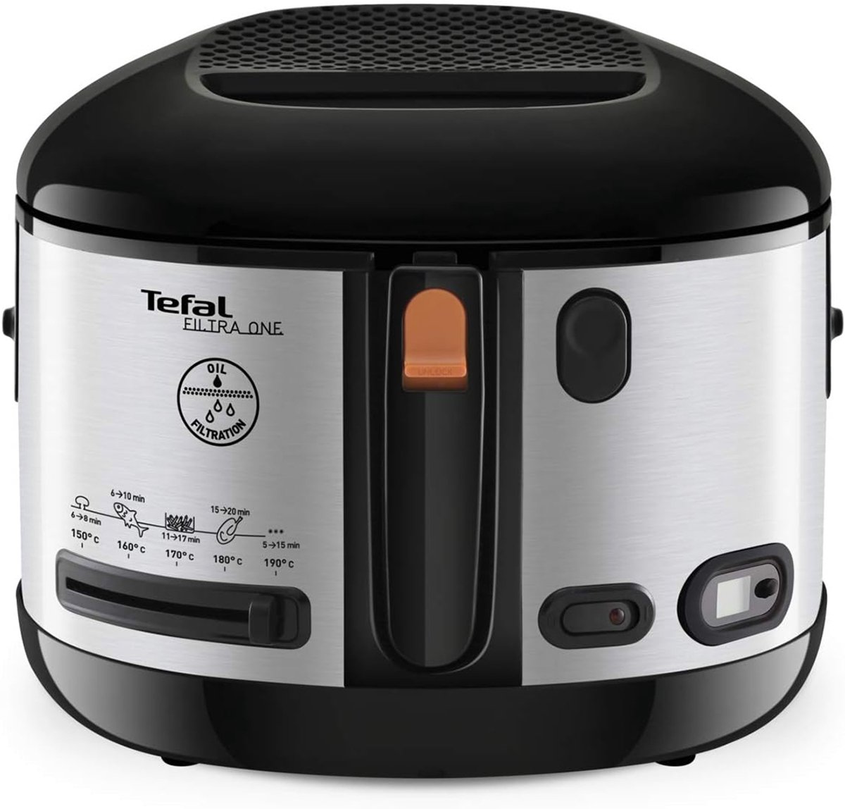 Tefal FF175D71 Friteuse Zwart Roestvrijstaal
