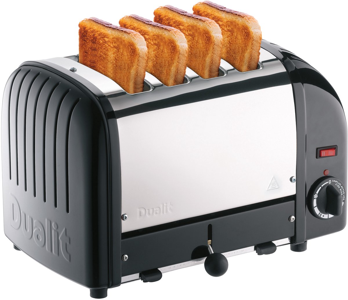 Dualit 4 Slot Vario - Black - Broodrooster