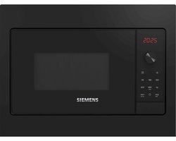 solo magnetron 20l 800w inbouw zwart - siemens - bf523lmb3
