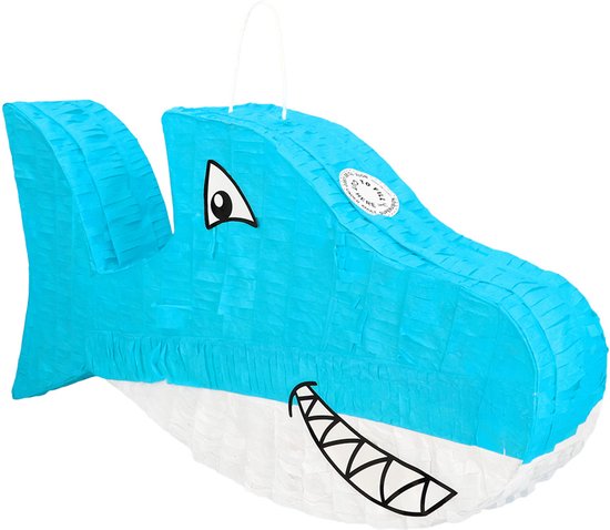 Boland - Piñata Haai - Verjaardag, Kinderfeestje, Themafeest - Dieren