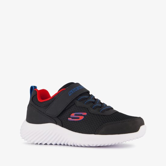 Baskets enfant Skechers Bounder noires et rouges - Pointure 38 - Semelle amovible