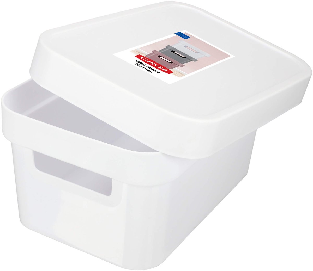Opbergbox met Cover Curver Infinity 4.5L Wit