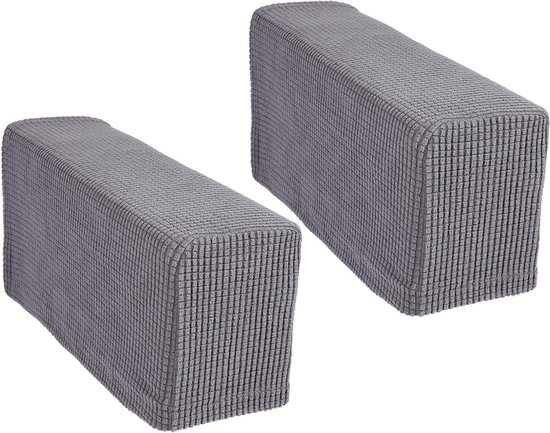 Elastische banksprei, stretch bankhoes, hoezen voor 1-zits bank / bank / stoel (crème