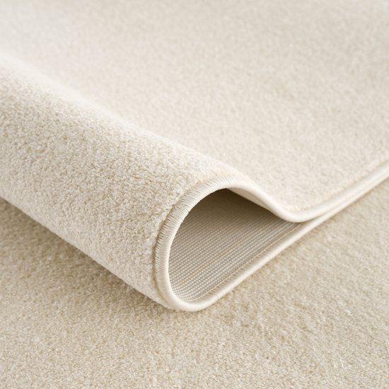 Hanse Home Pure tapijt, woonkamertapijt, dicht, laagpolig, robuust slaapkamertapijt, effen, modern, voor eetkamer, woonkamer, kinderkamer, hal, slaapkamer, keuken, blauw, 80 x 200 cm