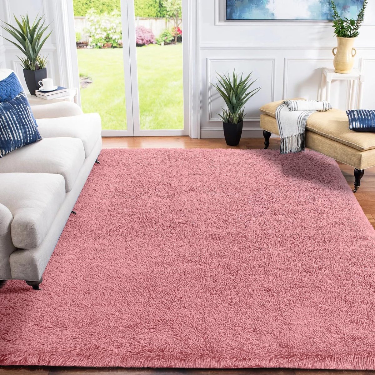 Hoogpolig Tapijt - Zacht en Antislip - 1 stuk - Fluweel - 160 x 230 cm