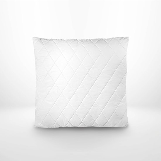 TRIGLAV - Hoofdkussen set van 2 - Wit - 80 x 80 cm - Laag - Polyester