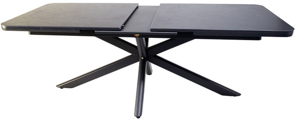 Hillsdale uitschuifbare dining tafel midnight grey L 200 - 260 x D...