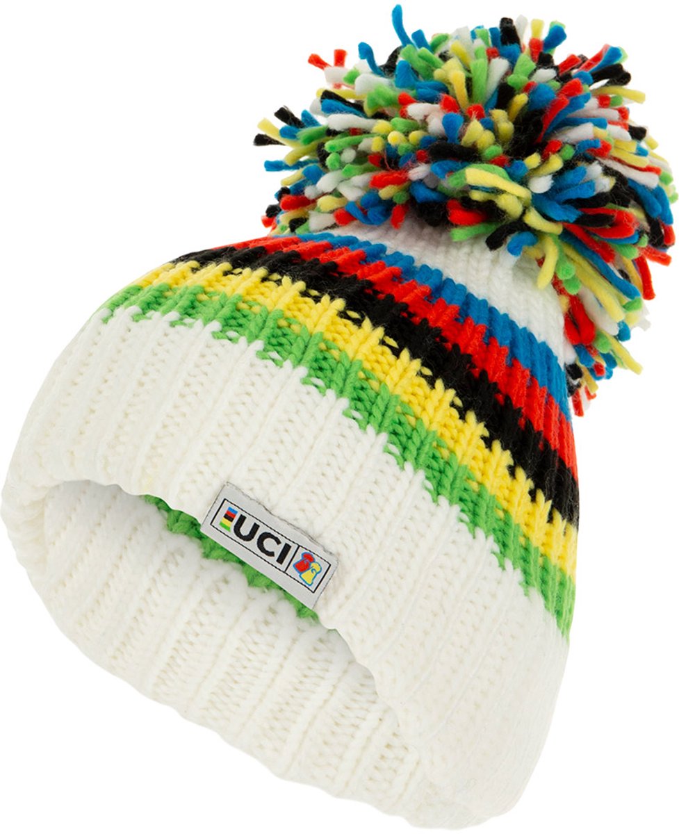 Santini Big Bobble Uci Muts Veelkleurig Man,Vrouw