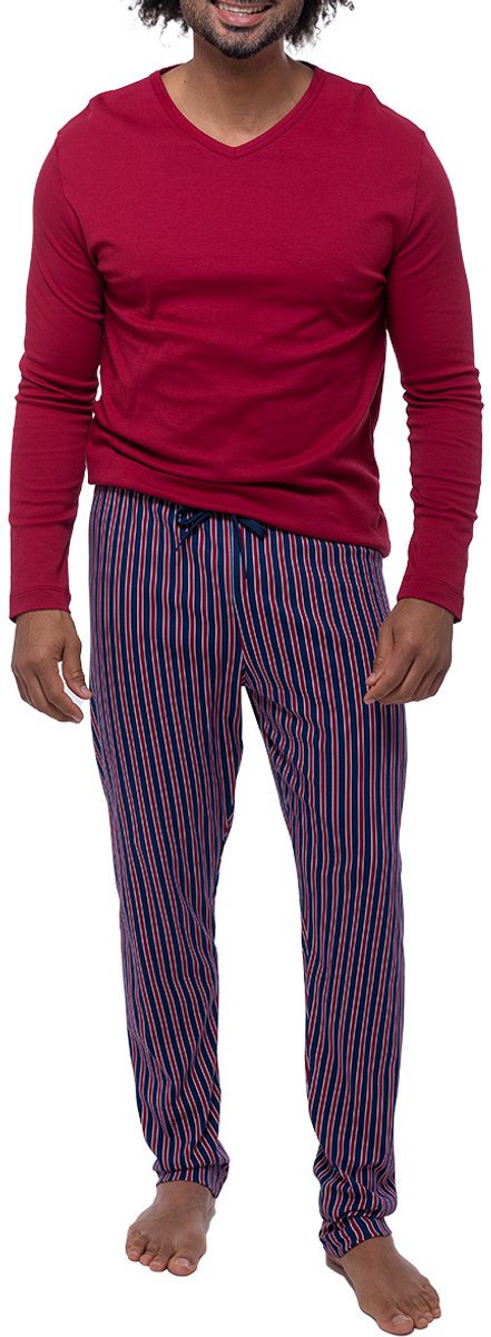 Mey Heren pyjama Graphic Stripes