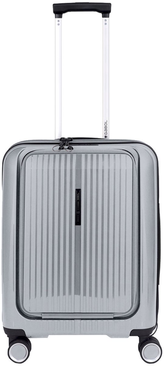 Gabol Brooklyn Cabin Trolley Front Pocket plata