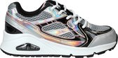 Skechers Uno Gen1-Platinum Flash Meisjes Sneakers - Zilver