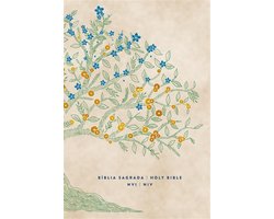 Bíblia Bilíngue NVI/NIV, Português/Inglês, Capa luxo Bege, Leitura Perfeita