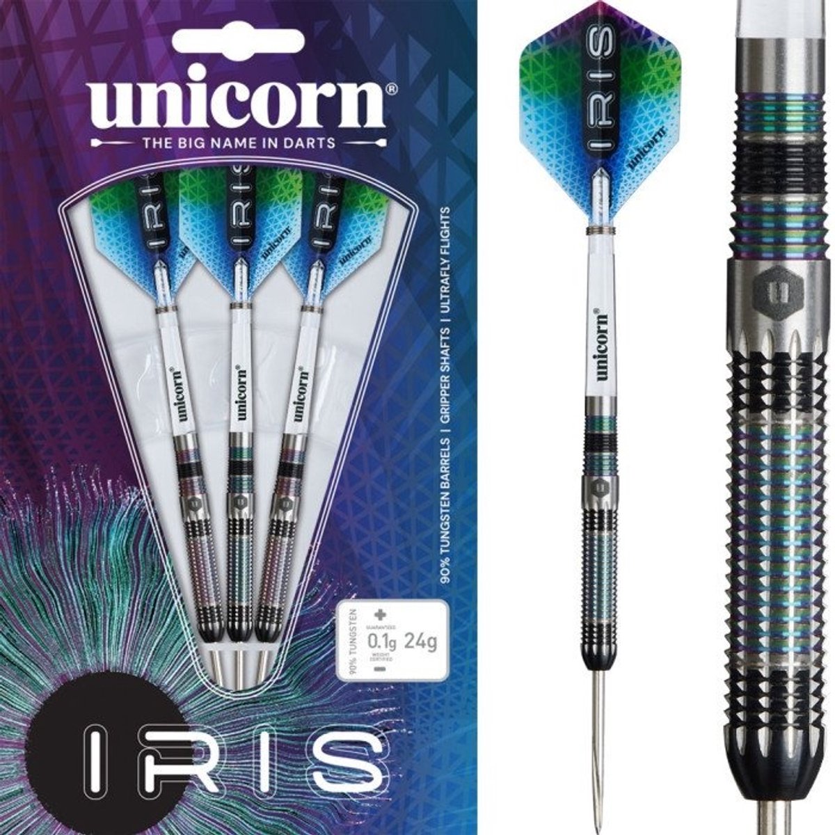 Unicorn Iris 90% - Dartpijlen 22 Gram