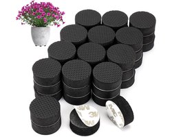 Allecto Plus - Onzichtbare Plantenpotten Voetjes - 40 Stuks - Bloempotten Risers - Non-Slip Pads - Zelfklevend - Medium en Grote Potten - Binnen en Buiten Gebruik