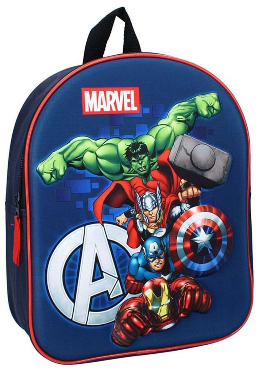 Vadobag Marvel Backpack 3D Avengers See the Light 32 cm Bags