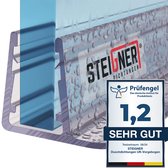 STEIGNER douchestrip, 190cm, glasdikte 6/ 7/ 8 mm, recht, pvc, vervangende afdichting voor douches, UK14