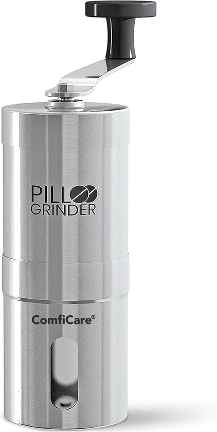 ComfiCare® metalen pillenvergruizer – RVS – voor harde pillen