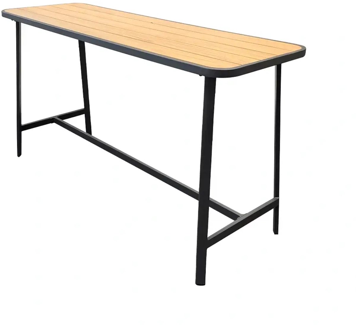 Trestino Elmas Bartafel Antraciet - 175x58x95 cm