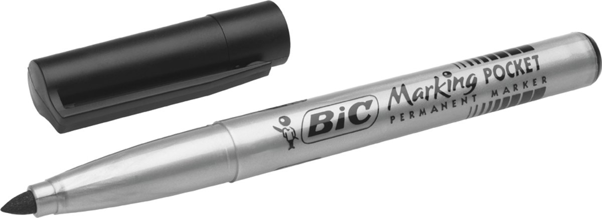 JADE Bic Permanent Marker Black - Pens & Pencils