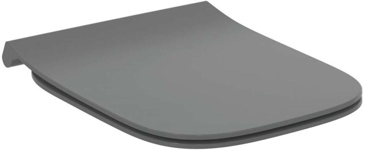 Ideal Standard i.Life B - Toiletzitting, SoftClose, glanzend grijs T500358