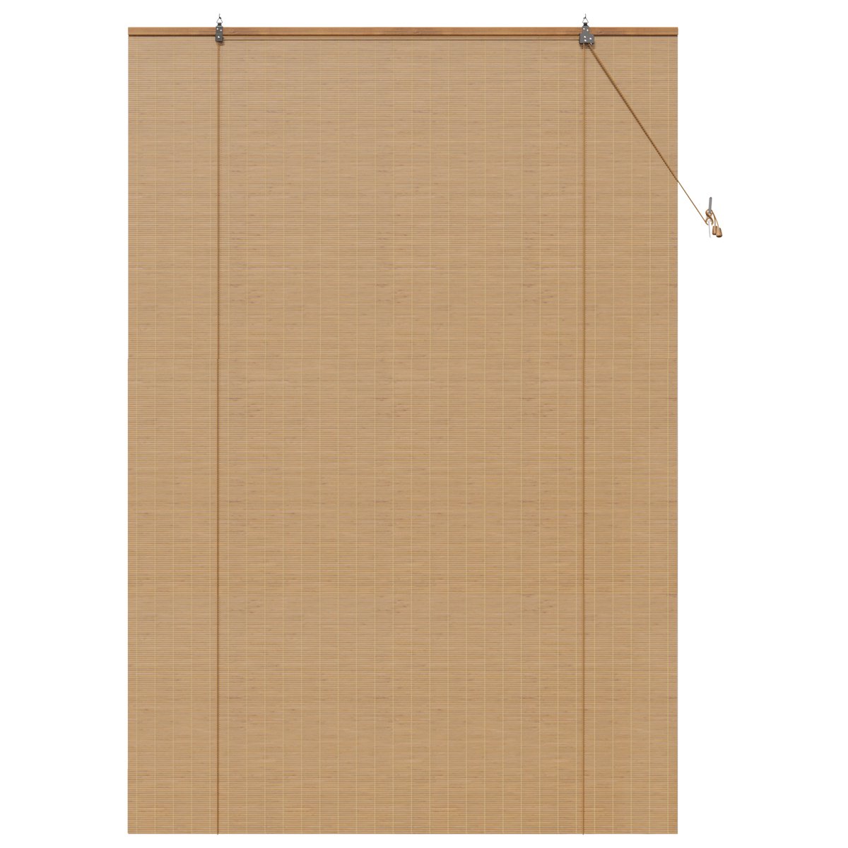 vidaXL - Rolgordijn - Bruin - 150 - x - 220 - cm - Bamboe