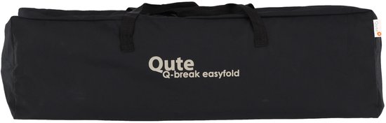 Qute Q-Break Campingbed Easyfold Ebony van Merkloos — afbeelding 3